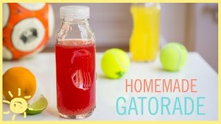 EAT  Homemade Gatorade [upl. by Ahsaelat240]