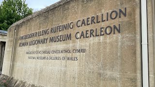 Caerleon Roman Fortress amp Baths  Including Caerleon Wood Sculptures [upl. by Nawoj627]