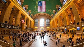 Walking Tour of Grand Central Terminal — New York City 【4K】🇺🇸 [upl. by Ynnor]