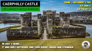 Caerphilly Castle  The Largest in Wales 2nd in Britain [upl. by Riamu]