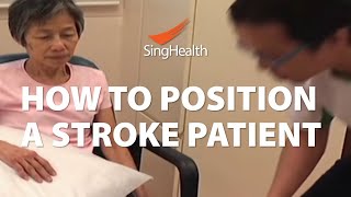 How To Position A Stroke Patient [upl. by Ernald]