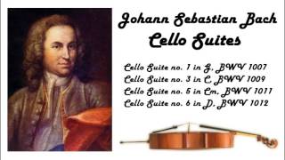 Johann Sebastian Bach  Cello suites in 432 Hz great for reading or studying [upl. by Yolane]