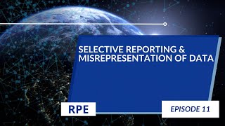 Selective Reporting amp Misrepresentation of Data  Episode 11  Research Ethics [upl. by Esilehs]